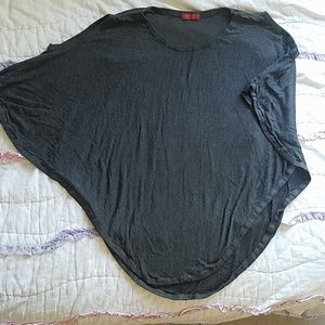 Cold shoulder poncho